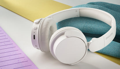 Auscultadores sem fios Philips TAH4209WT/ com microfone/ Bluetooth/ branco