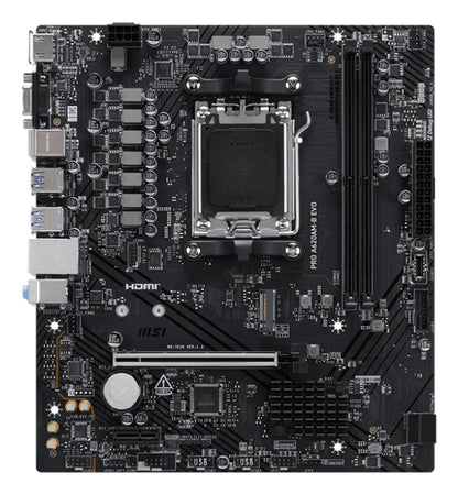MSI Placa Base PRO A620AM-B EVO mATX AM5