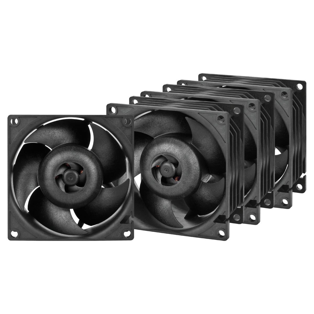 Pack de 4 fãs do Arctic S8038-7K/ 8cm