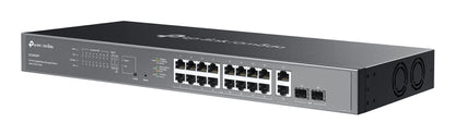 Switch de Rede TP-Link ES220GMP 16xG PoE+ 2xG 2xSFP 250W - imagem 7