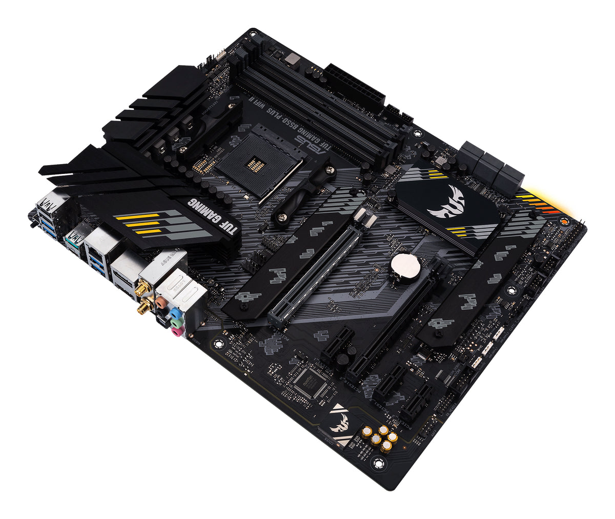 Placa-mãe ASUS TUF de jogos B550-PLUS WIFI II / 90MB19U0-M0EAY0 preto - imagem 7