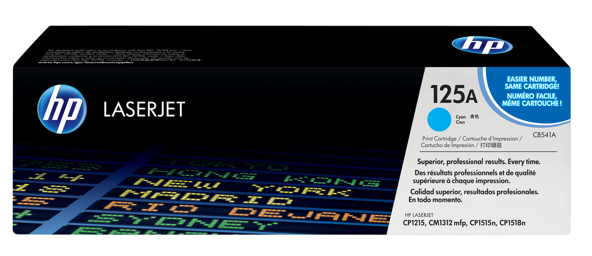 HP Toner 125A / CB541A Cyan Standard