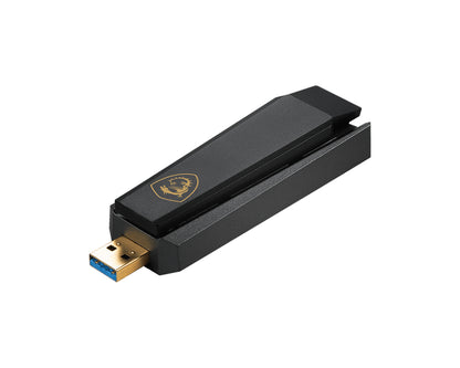 Adaptador de Rede MSI GUAXE54 AXE5400 WiFi6E USB Adaptador - imagem 8