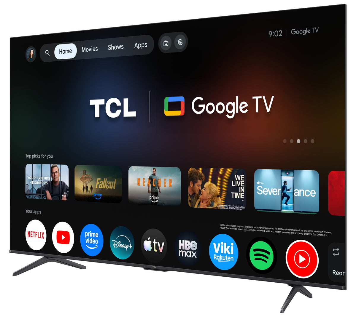 Televisão TV 75P8L TV 75" UHD MINILED GOOGLETV 144HZ - imagem 6