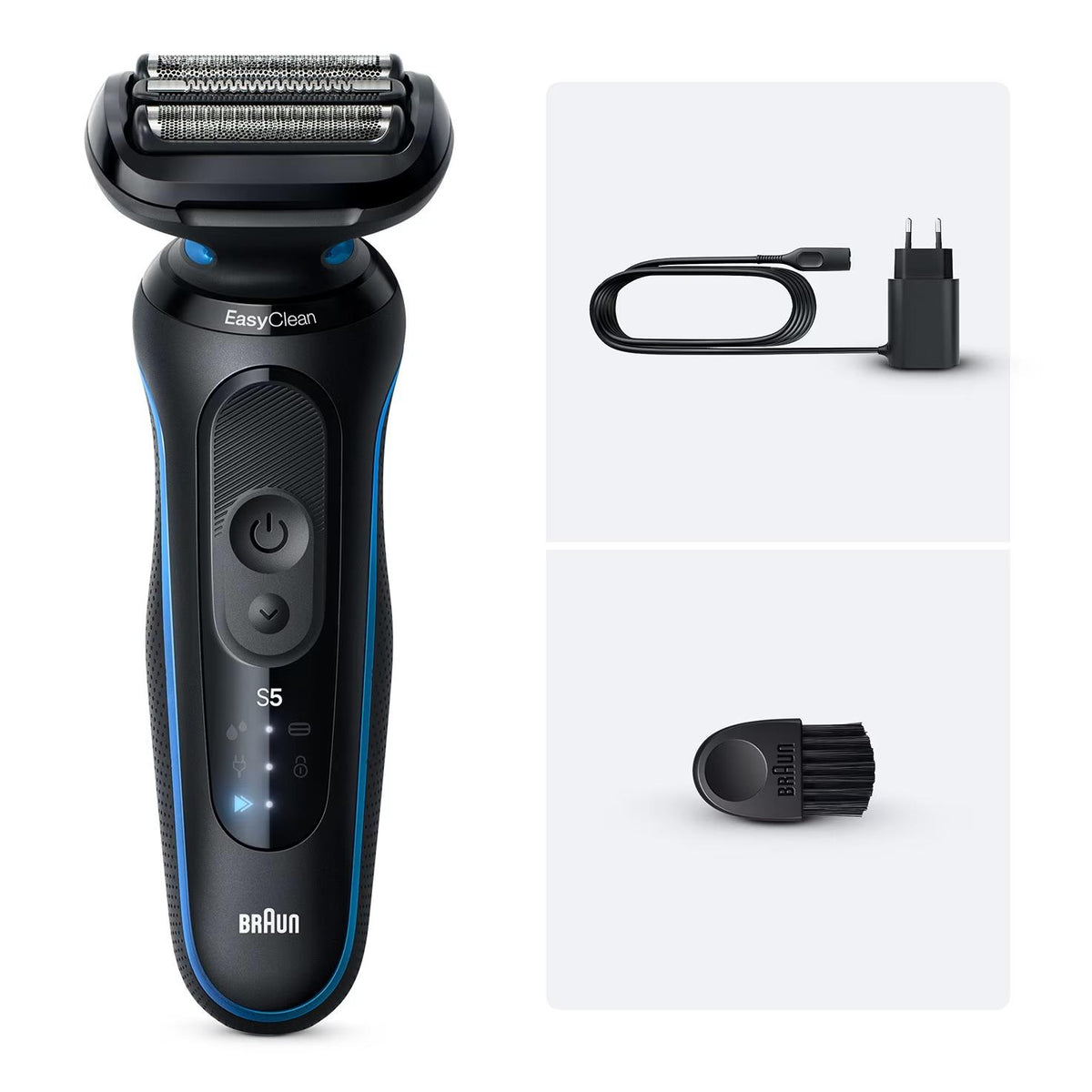 Máquina de Barbear Braun Série 5 52-B1000s / 52-B1000S preto - imagem 6