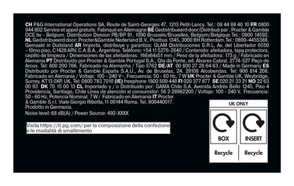 Máquina de Barbear Braun Série 5 52-B1000s / 52-B1000S preto - imagem 10