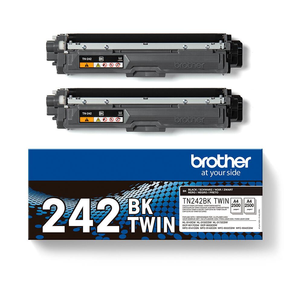 Brother Toner TN-242BKTWIN / TN242BKTWIN preto conjunto de 2 - imagem 5