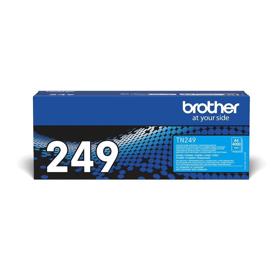 Brother Toner TN-249C / TN249C Cyan Standard - imagem 2