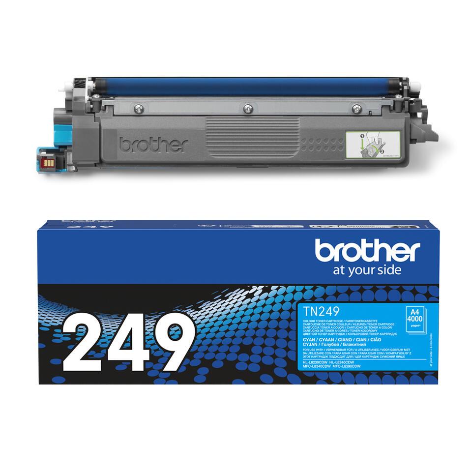 Brother Toner TN-249C / TN249C Cyan Standard - imagem 3