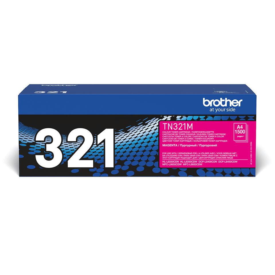 Brother Toner TN-321M / TN321M Magenta Standard - imagem 2