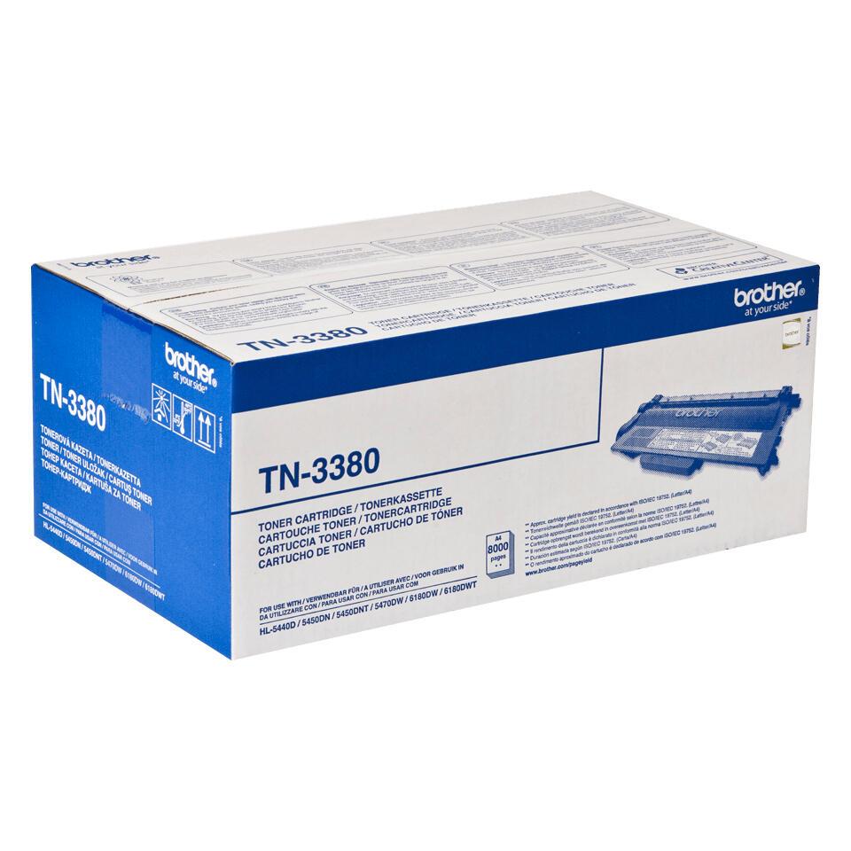 Brother Toner TN-3380 / TN3380 preto XL - imagem 2