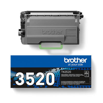 Brother Toner TN-3520 / TN3520 preto - imagem 3