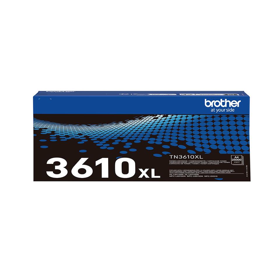 Brother Toner TN-3610XL / TN3610XL preto XL - imagem 3