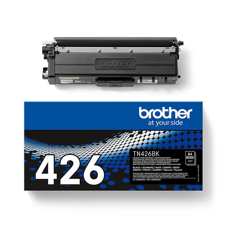 Brother Toner TN-426BK / TN426BK preto Standard - imagem 5