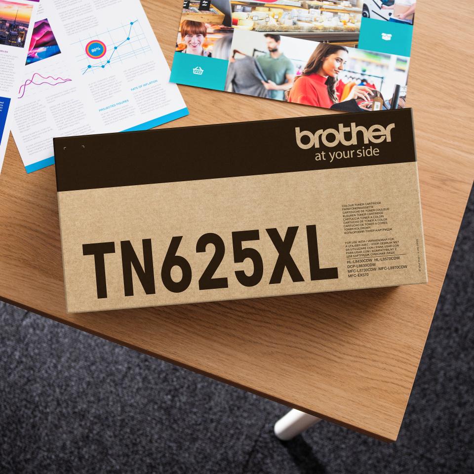 Brother Toner TN-625XLM / TN625XLM Magenta XL - imagem 5