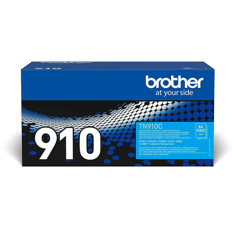 Brother Toner TN-910C / TN910C Cyan Standard - imagem 2