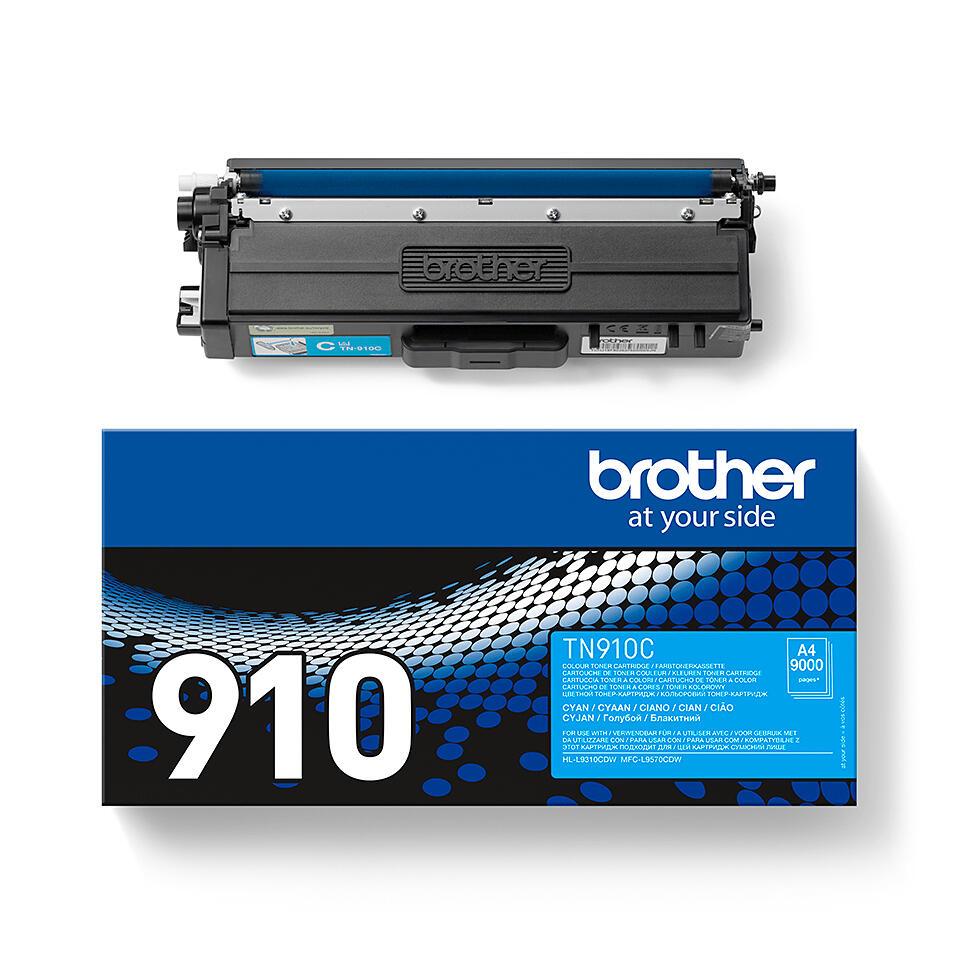 Brother Toner TN-910C / TN910C Cyan Standard - imagem 5