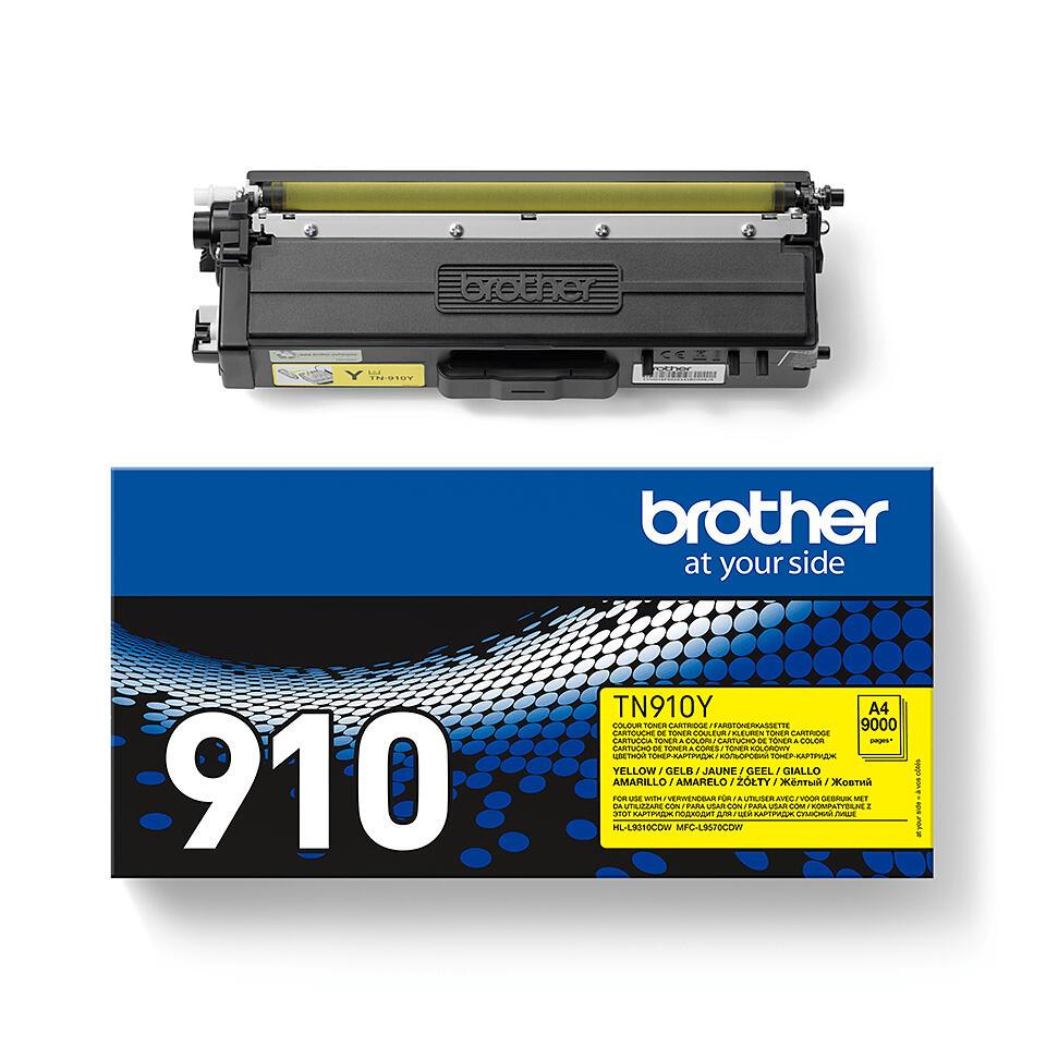 Brother Toner TN-910Y / TN910Y amarelo Standard - imagem 3