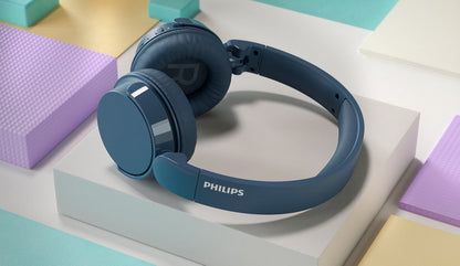 Auscultadores sem fios Philips TAH4209BL/ com microfone/ Bluetooth/ azul