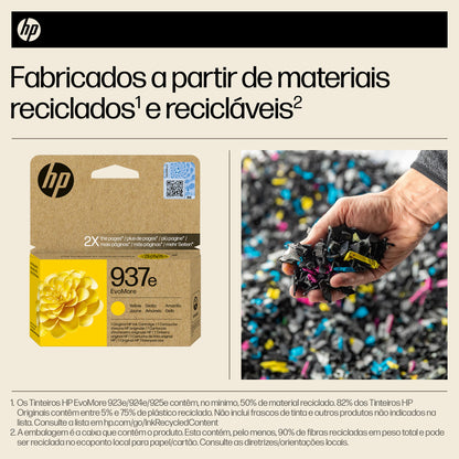 HP Ink 937E / 4S6W8NE amarelo XL - imagem 4