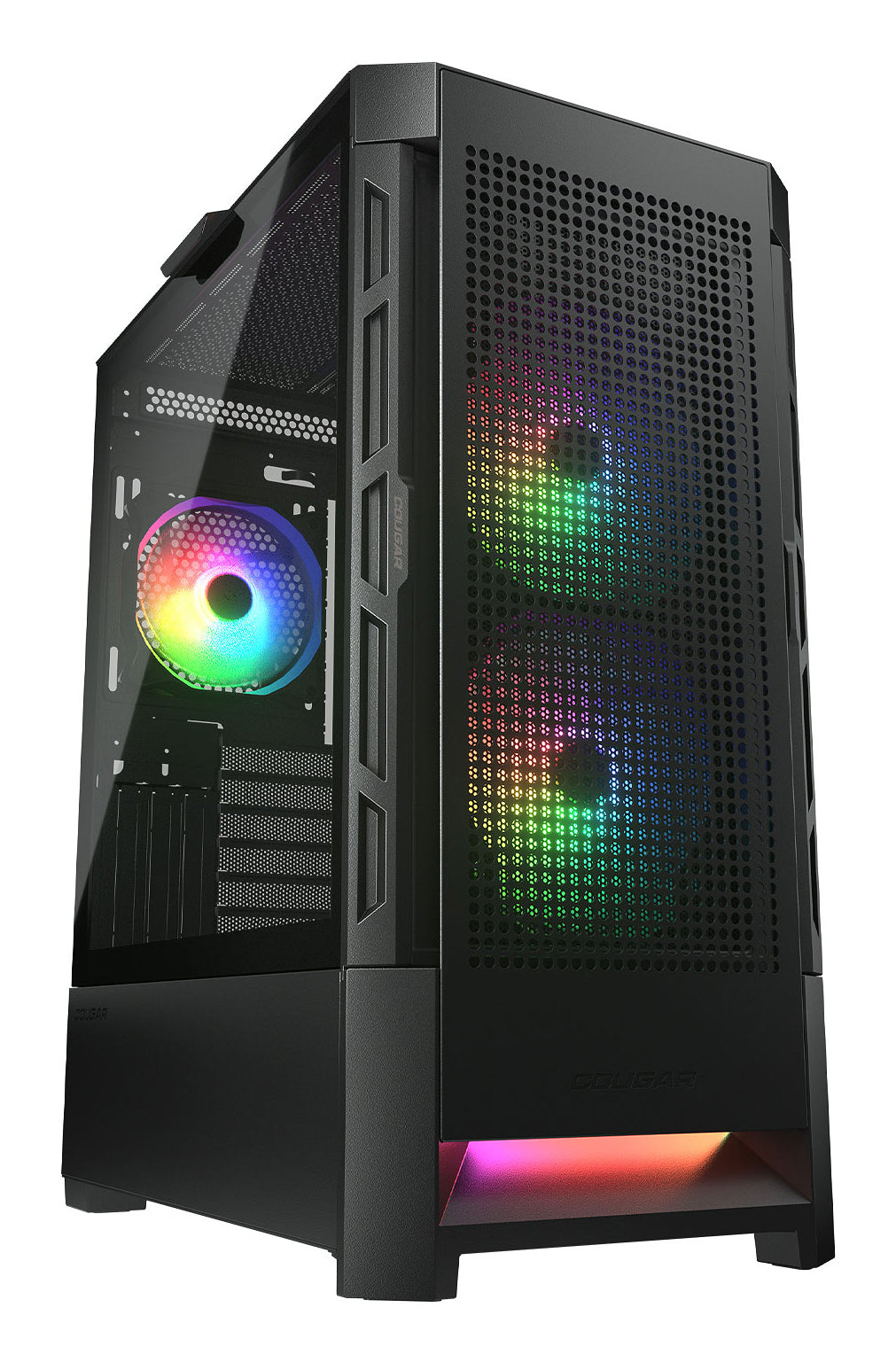 Caixa de Computador Cougar Caja Semitorre Duoface Rgb
