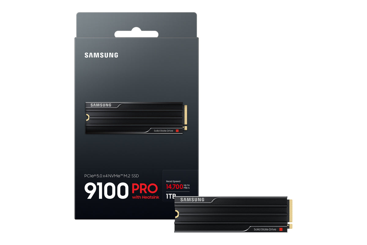 Disco SSD Samsung 9100 PRO HS 1TB PCIe 5.0 14700 MB-s - imagem 7