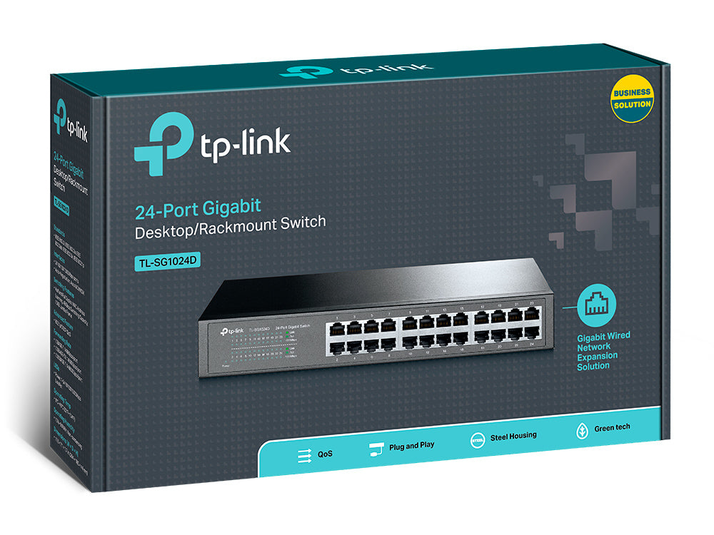 Bastidor TP-LINK TL-SG1024D Switch 24xGB - imagem 7