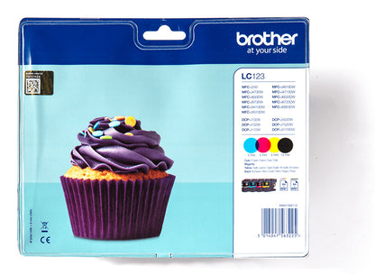 Brother Cartucho Multipack LC123VALBP