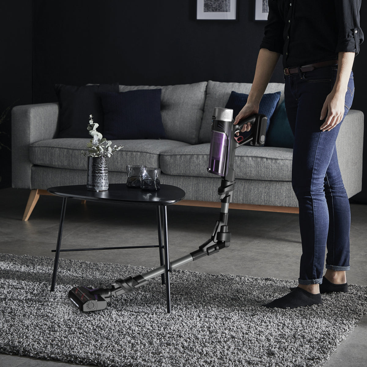 Rowenta X-Force Flex 9.60 Cuidados de Alergias/ 100W/ Autonomia da Bateria 45 Min