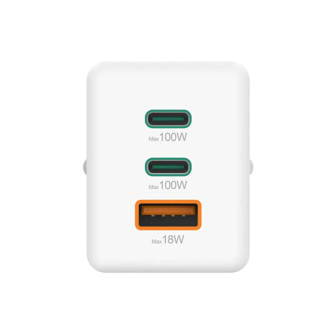 Carregador Hama USB-C USB-A 100W / 00201997 branco - imagem 8