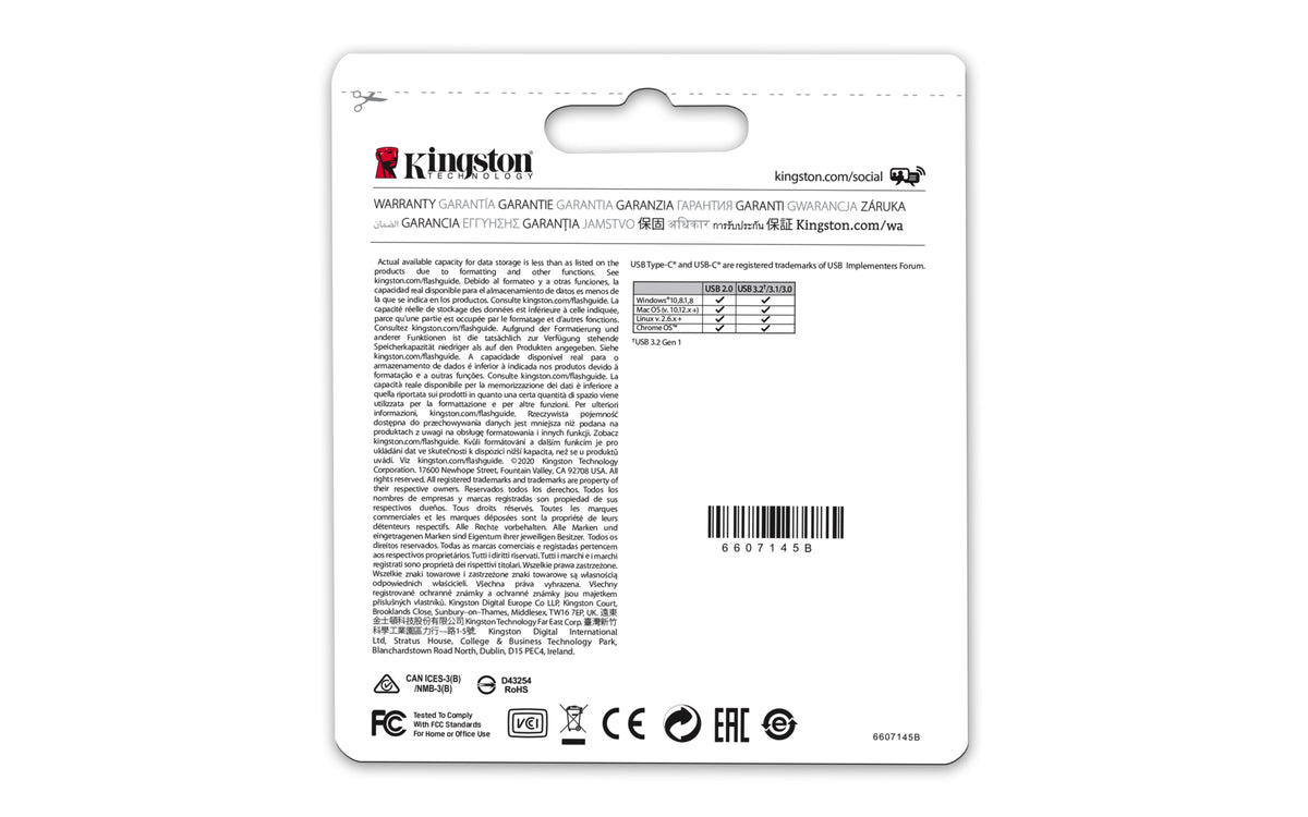 Pen USB Kingston DataTraveler MicroDuo 3C 128GB USB3.2 - imagem 34