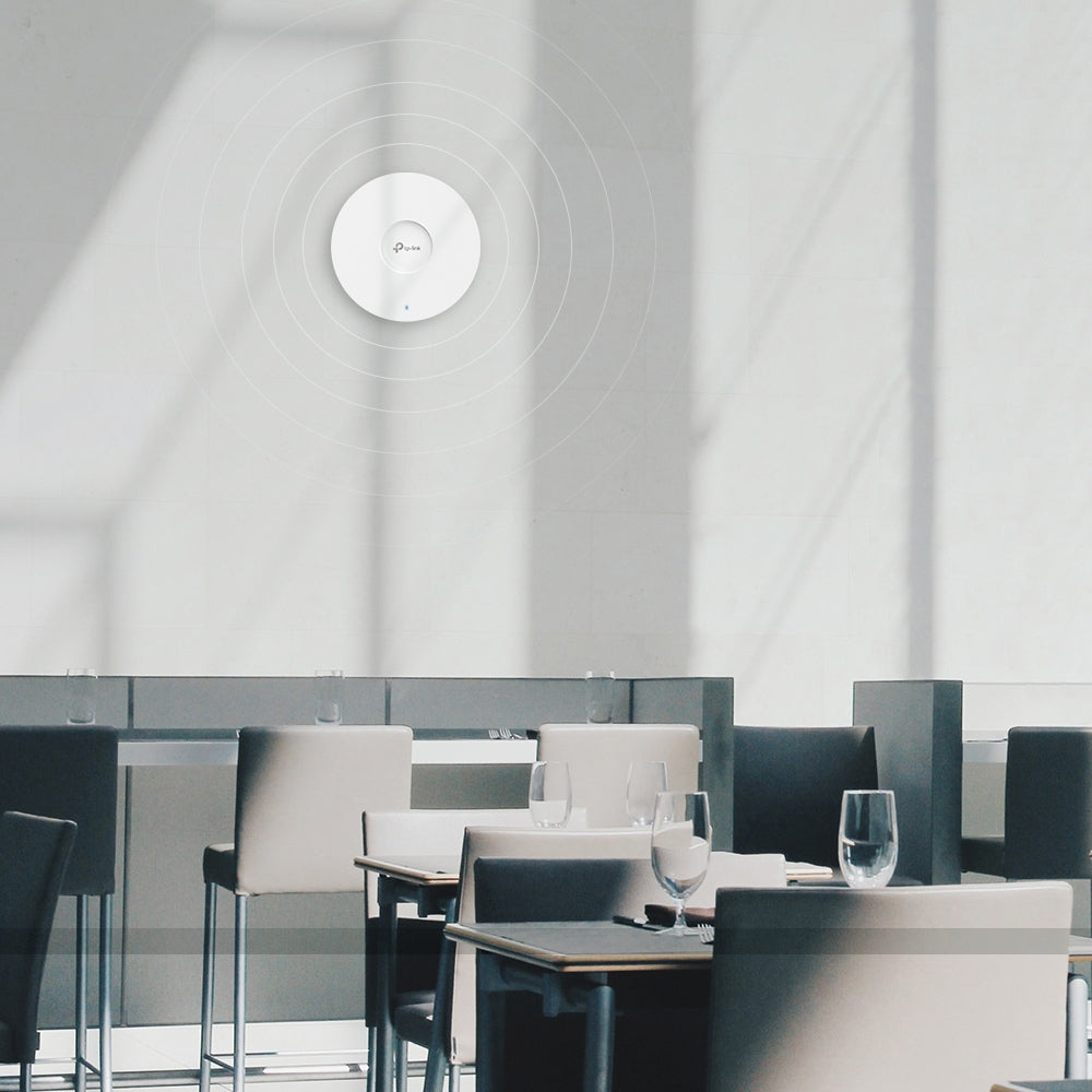 Ponto de Acesso TP-Link EAP650 AP WiFi6 AX3000 Teto Dual 1xGb - imagem 9