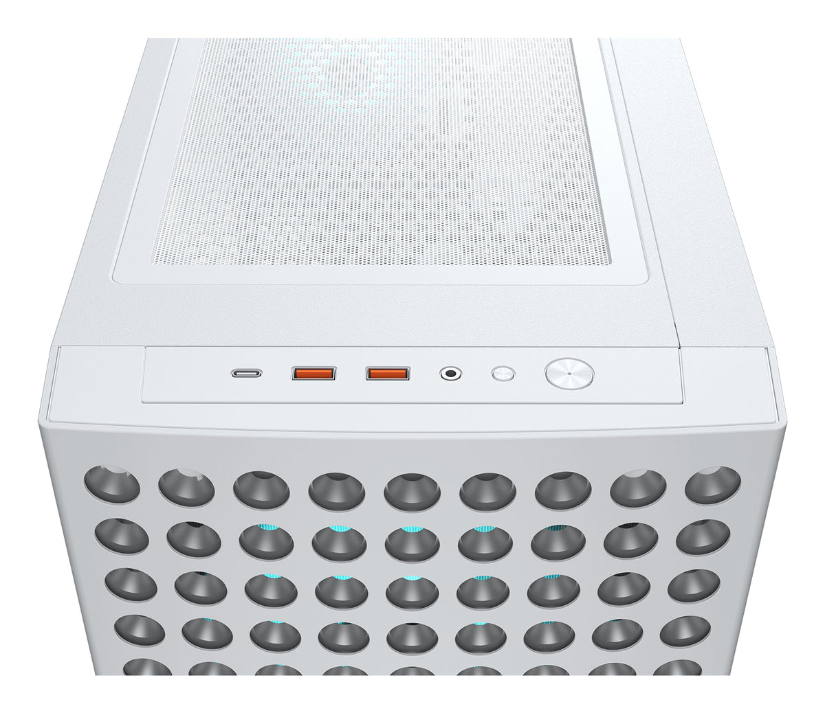 Caixa de Computador Cougar Caja Semitorre Airface Eco Rgb branco - imagem 10