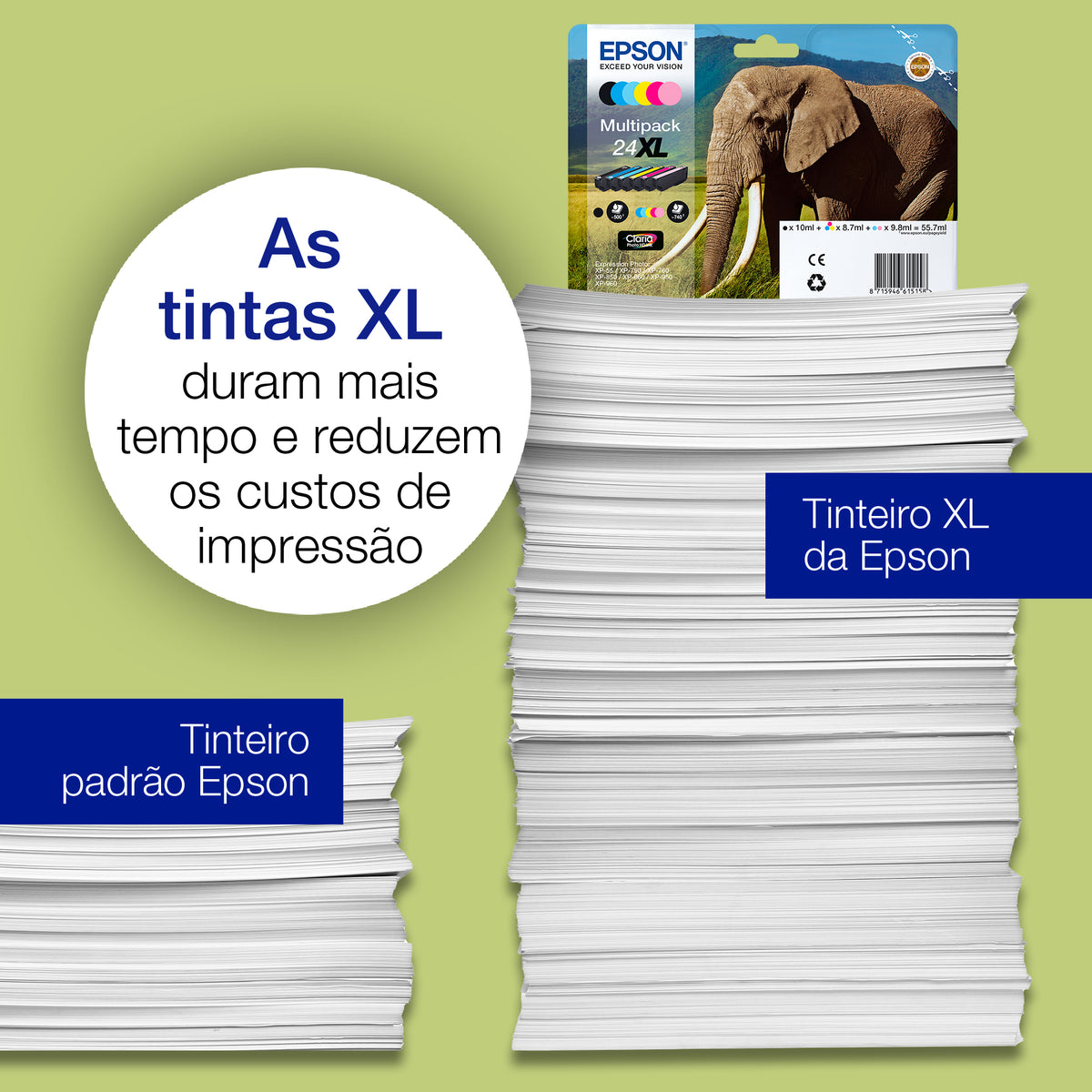 Epson Ink 24XL / C13T24384011 BK,C,M,e,LM,LC Multipack - imagem 4