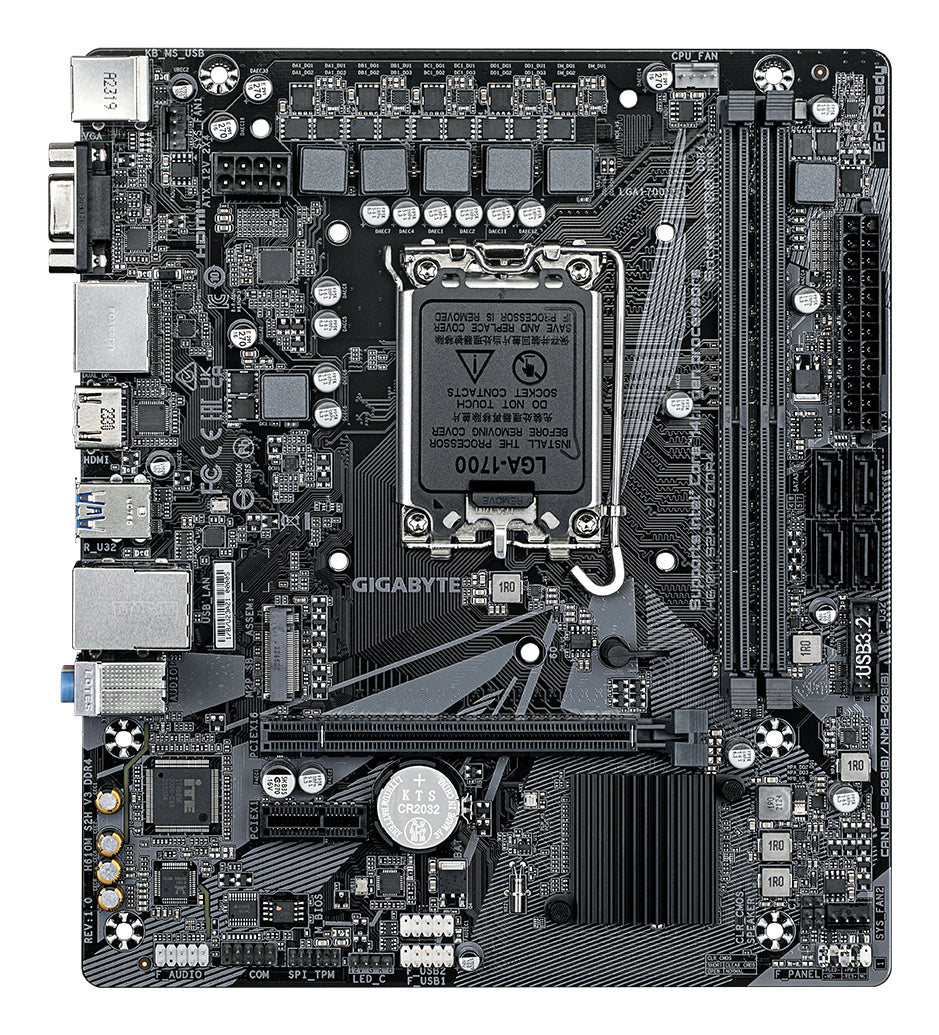 Gigabyte Placa Base H610M S2H V3 DDR4 mATX 1700 - imagem 6