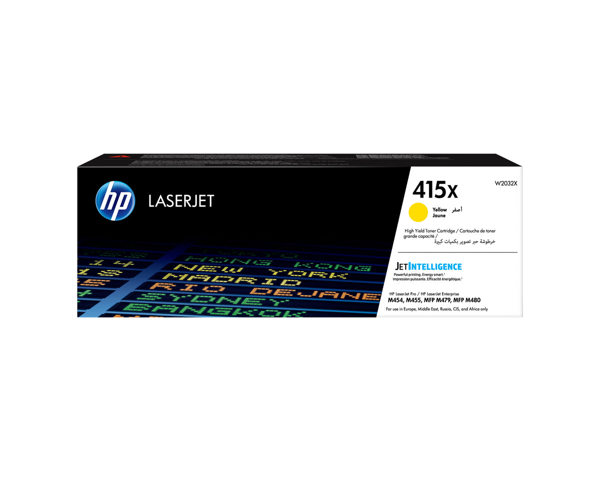 HP toner 415X Amarelo