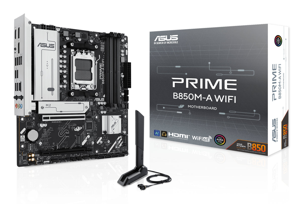ASUS Placa Base PRIME B850M A WIFI mATX AM5 - imagem 4