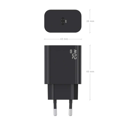 Carregador Aisens GaN 20W 1xUSB-C PD3.0 Preto - imagem 5