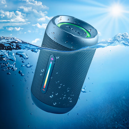 Coluna NGS Furia 2 azul BT Rgb IPX7 - imagem 10
