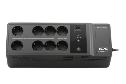 UPS APC Back 650VA/400W 8 tomas Schuko USB A+C - imagem 6