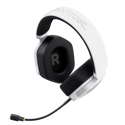 Auscultadores Gaming sem fios com microfone Trust Gaming GXT 493PS Carus PS5/ Jack 3.5/ Bluetooth/ branco