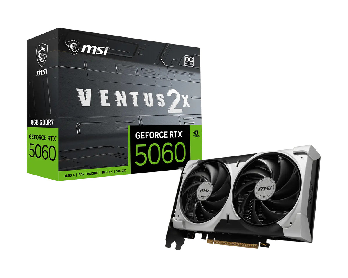 Placa gráfica MSI VGA NVIDIA RTX 5060 8G VENTUS 2X OC V1 DDR7 - imagem 5