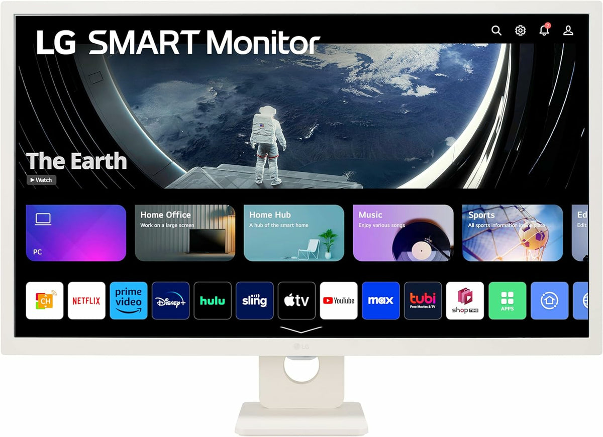 Monitor LG 32SR50F-W Smart 32"IPS FHD HDMI USB MM - imagem 5