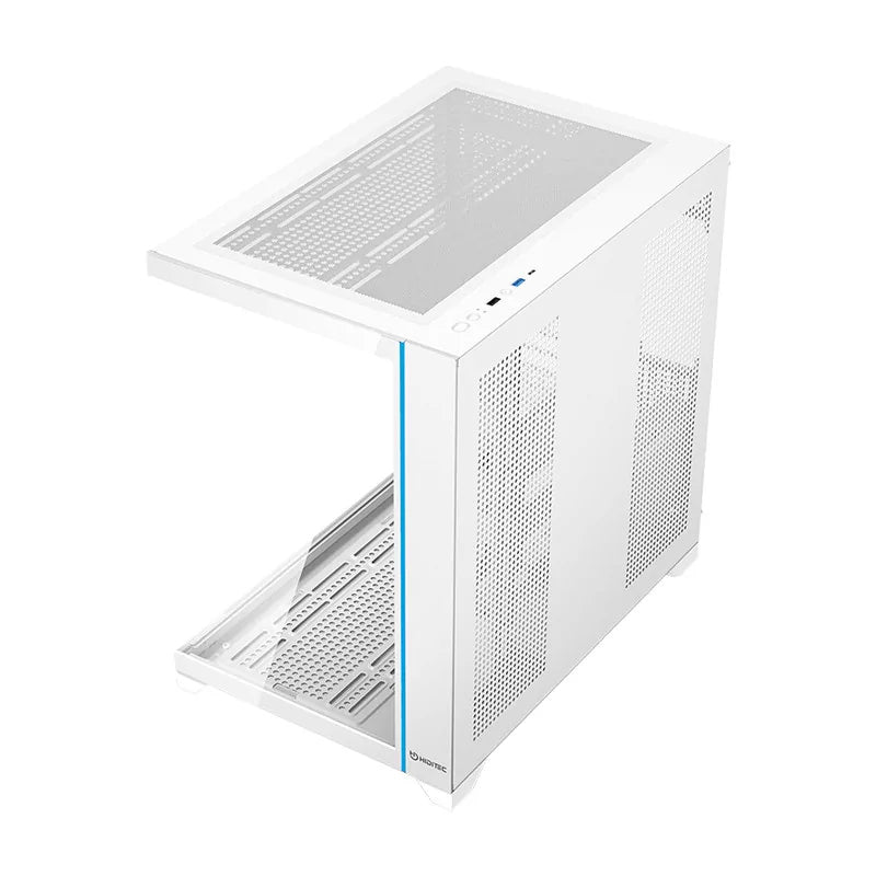 Caixa de Computador Hiditec Caja ATX Gaming H3 PRO ARGB branco - imagem 9