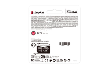 Cartão de Memória Kingston SDCS3/512GB microSDXC Gen3 150MB/s A1 - imagem 10