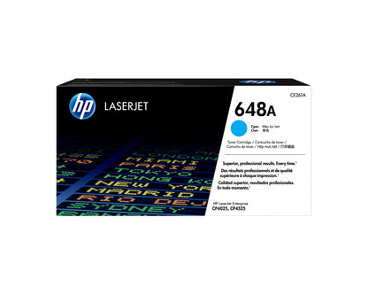 HP Toner 648A / CE261A Cyan Standard
