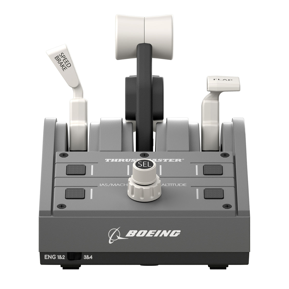 Comando de simulação de voo Thrustmaster TCA Quadrant Boeing Edition / 4060219 cinzento - imagem 13