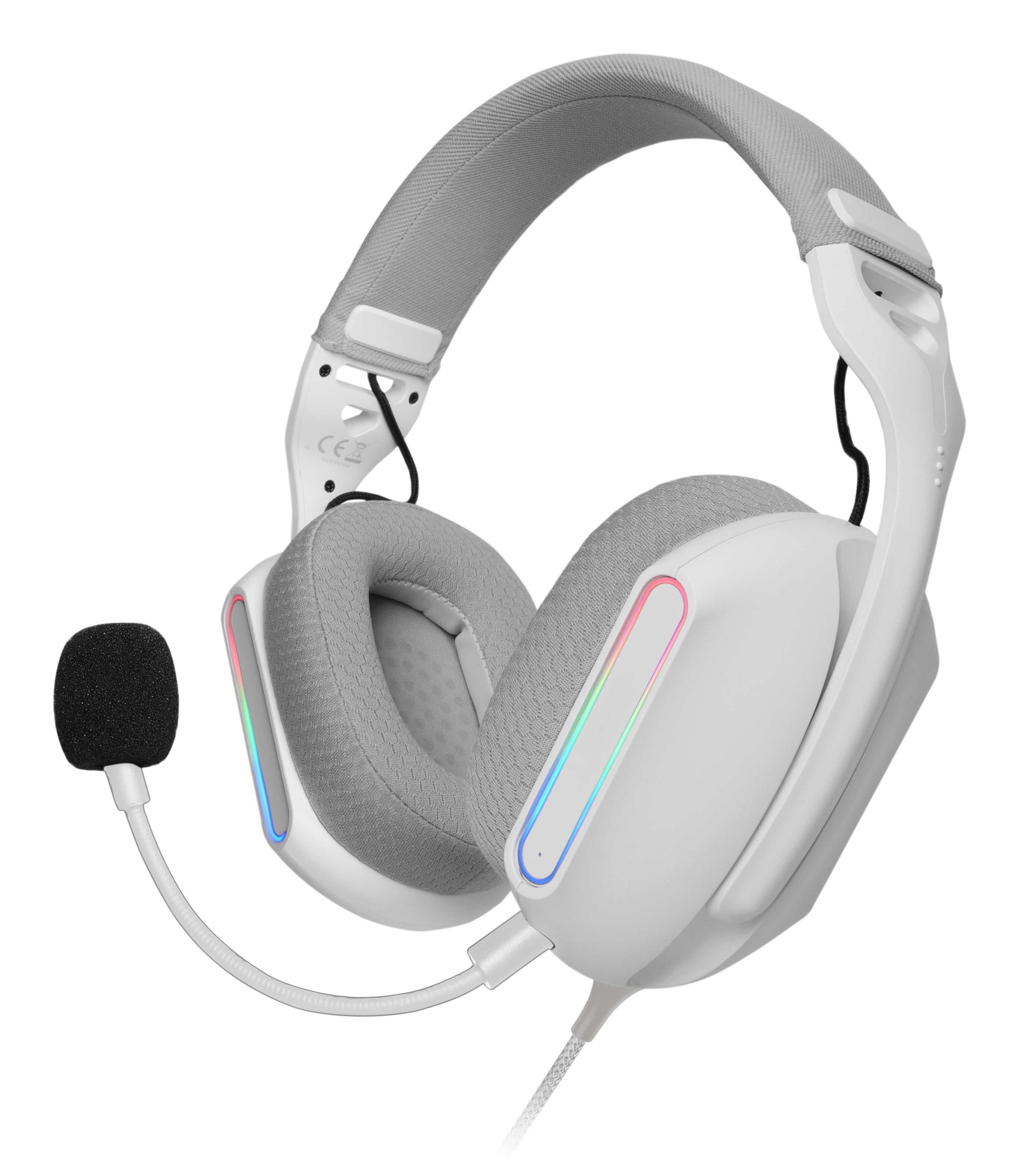 Mars de jogos auscultadores de jogos MH-Prow Branco