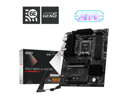 MSI Placa Base PRO B850-S WIFI6E DDR5 ATX AM5 - imagem 11