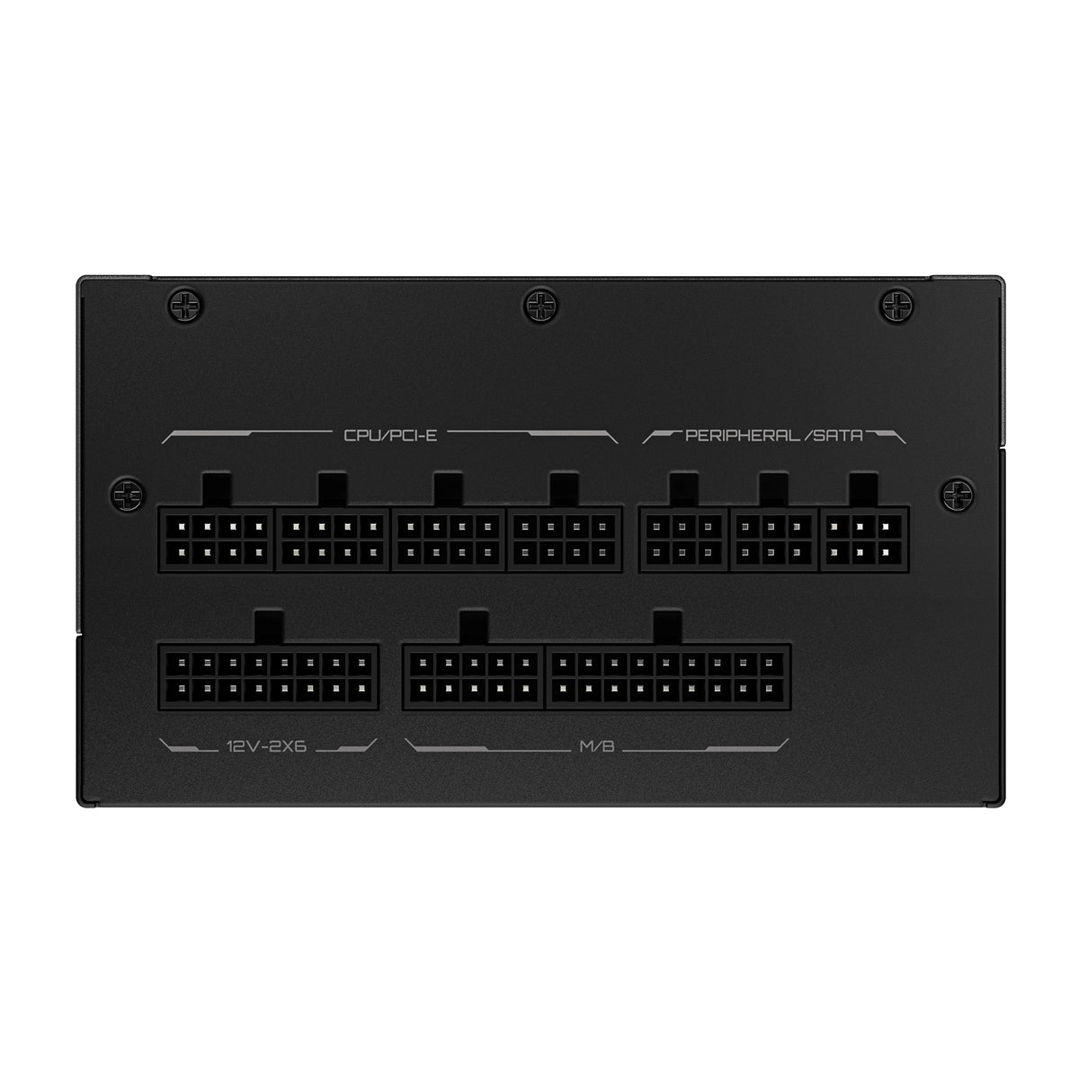 Fonte de Alimentação GIGABYTE de jogos 1000GM PG5 / GP-GME1000GM PG5 preto - imagem 4